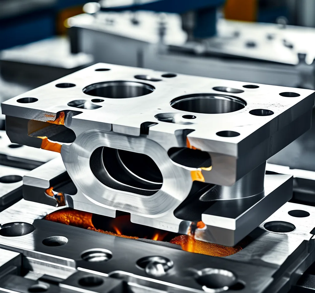 Die Casting Die with multiple cavities