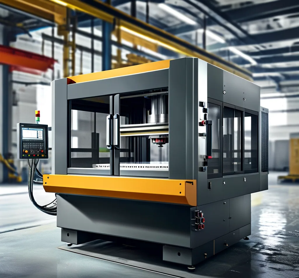 Equipment & Quality Control Injection molding machine during a trial run