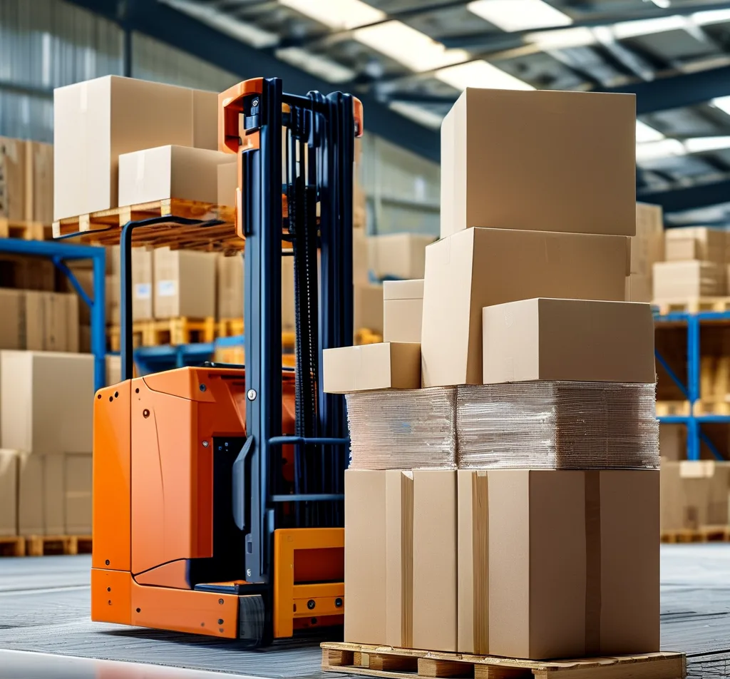 Final Assembly & Packaging Warehouse holding finished goods
